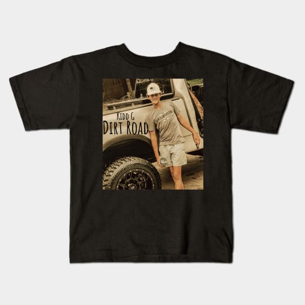 Dirt Road - Kidd G Kids T-Shirt by wethankaakl